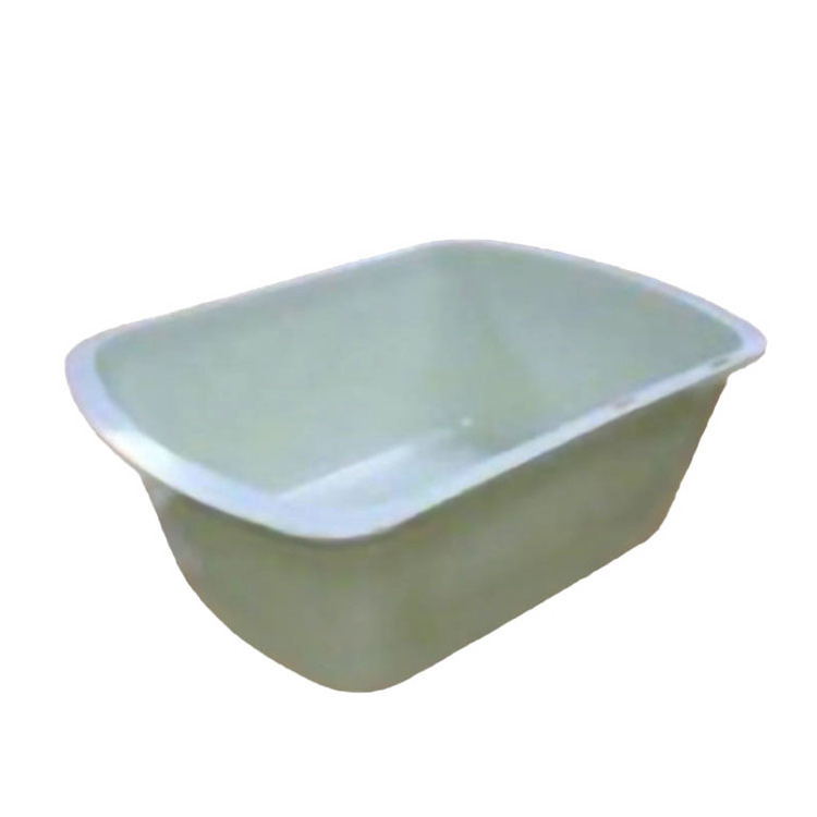 Custom vacuum forming square small hard plastic tub/container/box