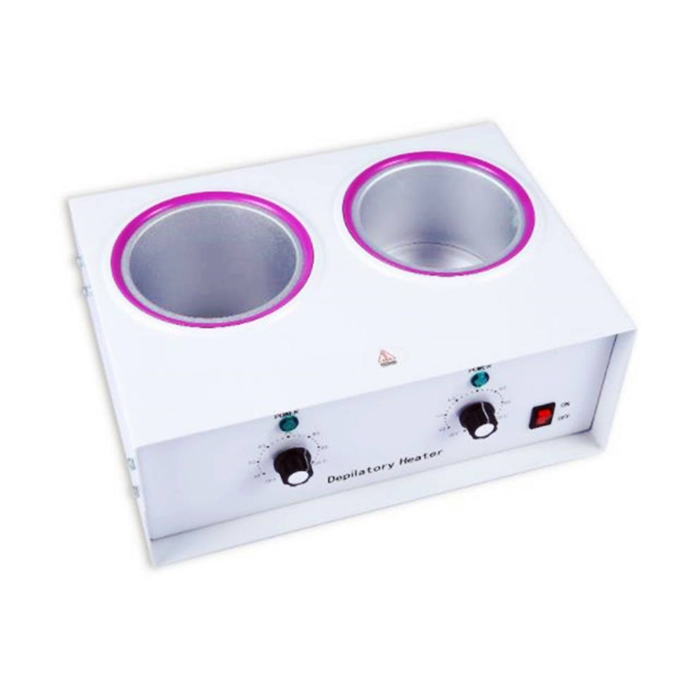 Private label Hair Removal Waxing Machine Wax Warmers Wholesale Set Wax portable Heater double pot