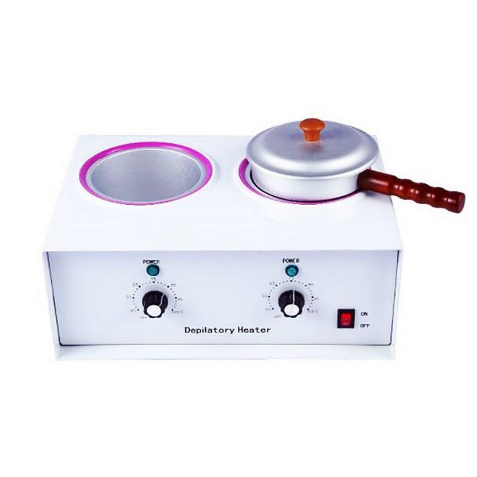 Private label Hair Removal Waxing Machine Wax Warmers Wholesale Set Wax portable Heater double pot