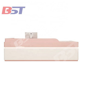 Pink Cashier counter simple modern clothing store beauty salon bar company reception desk