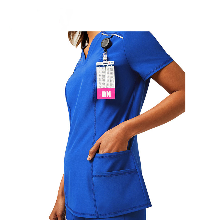 OEM Medical Clothing Hospital Uniform for Doctors Women Hospital Clothing Patient Gown Clothes Cotton Unisex Customized