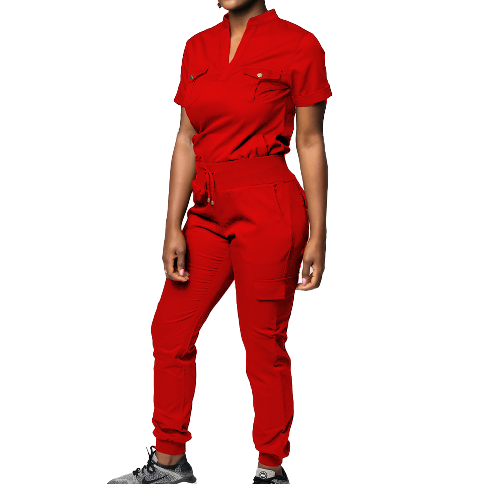 OEM ODM Nurses Hospital Uniform Bleach resistant Stretch Scrubs Uniforms Set Custom Logo and Design Bulk Uniforms Wholesale