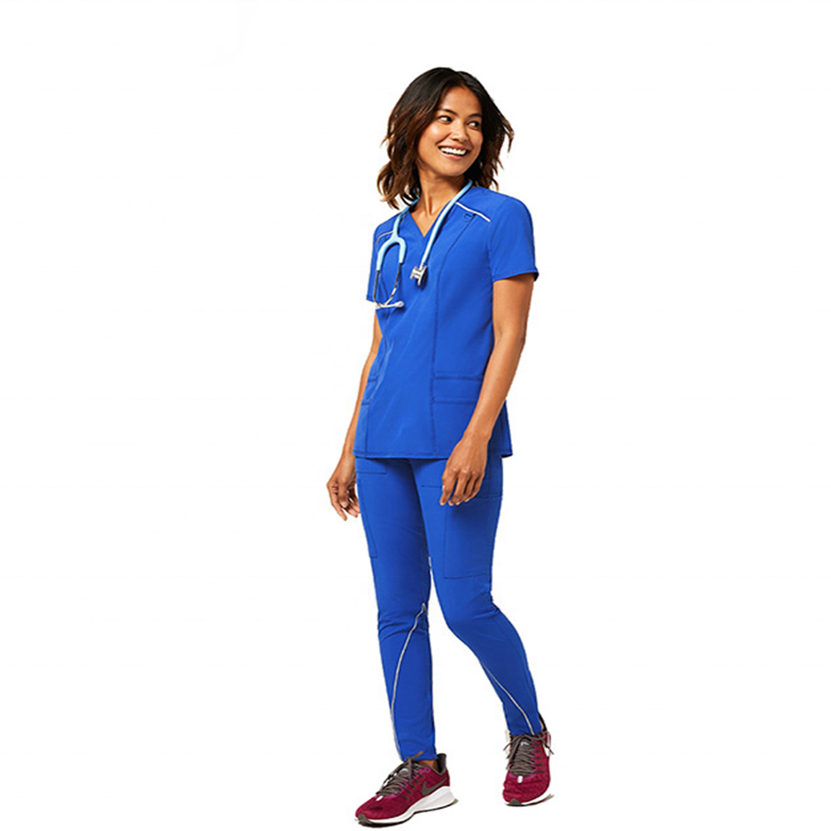 OEM Medical Clothing Hospital Uniform for Doctors Women Hospital Clothing Patient Gown Clothes Cotton Unisex Customized