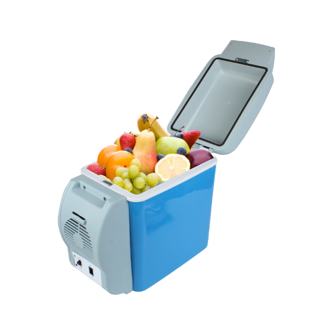 China Wholesale Factory 7.5L DC 12V AC 220V Portable Mini hot sell car and home use cool and hot double use car refrigerator