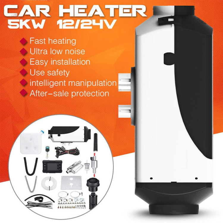 Chinese Factory Wholesale Car parking oil warmer 2KW 5KW 8KW 12v 24V diesel coolant heater with fuel tank