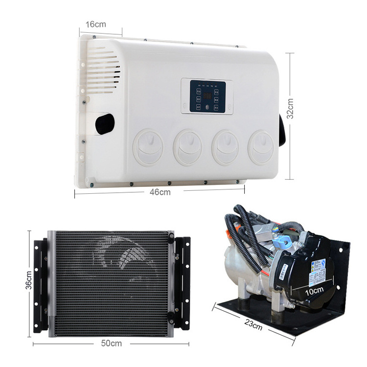 2023 top seller 2021 intelligent frequency conversion truck air conditioner 24V 12V parking air cooler