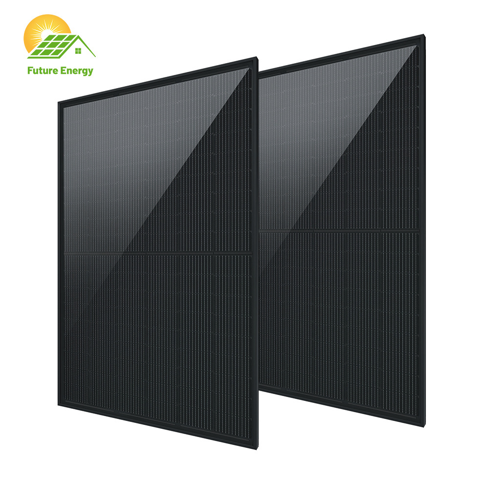 Future Energy panel solar portatil 400W 415W Monocrystalline Half Black Moduie solar panels