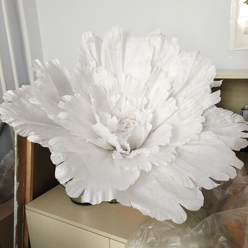 100cm artificial silk huge peony flower giant flowers for wedding decor