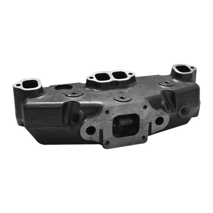 V6 V8 Dry Joint High Center Riser Marine Exhaust Manifold Kit