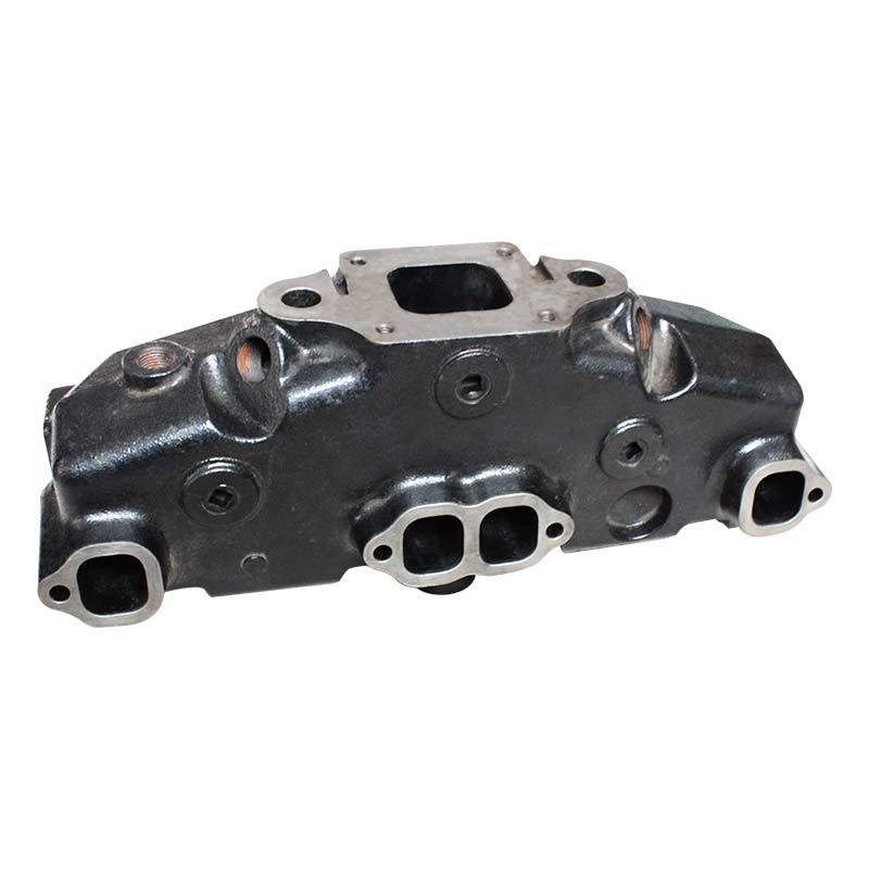 V6 V8 Dry Joint High Center Riser Marine Exhaust Manifold Kit