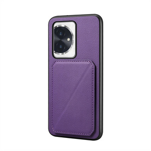 Stylish Premium Leather Phone Cover For Honor 100 Case,Elegant Premium Leather Phone Cover