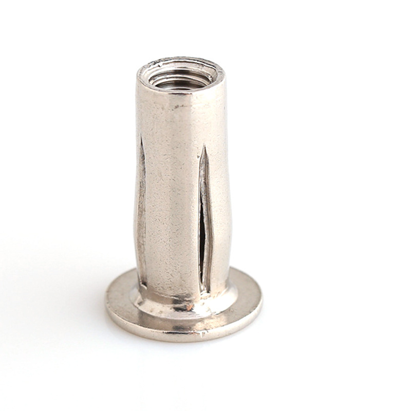 Factory Supply 1/4-20 5/16-18 stainless steel multi grip plusnut thread insert lantern rivet nut