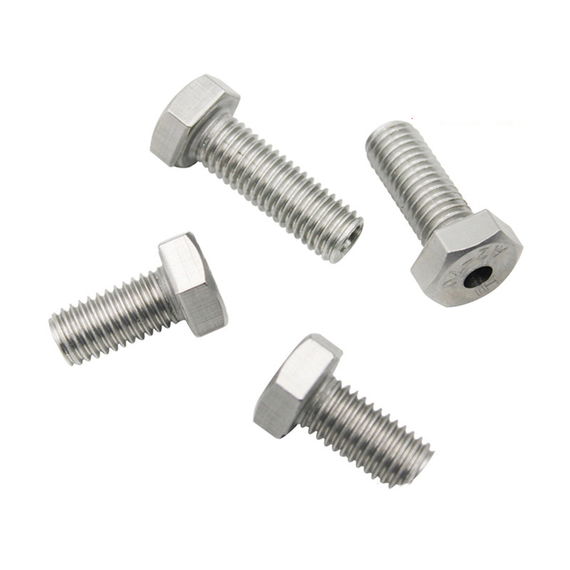 Bolt with hole in center Hollow Through Hole Hollow Hex Head Screws Bolt