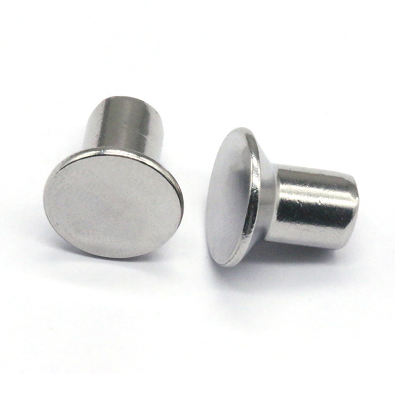 DIN661 customized stainless steel aluminium flat countersunk head solid rivet