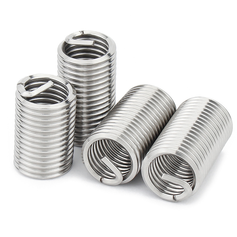 DIN8140 M5-M12 Helical Recoil Insert Stainless Steel Thread Repair tangless Wire Thread Insert