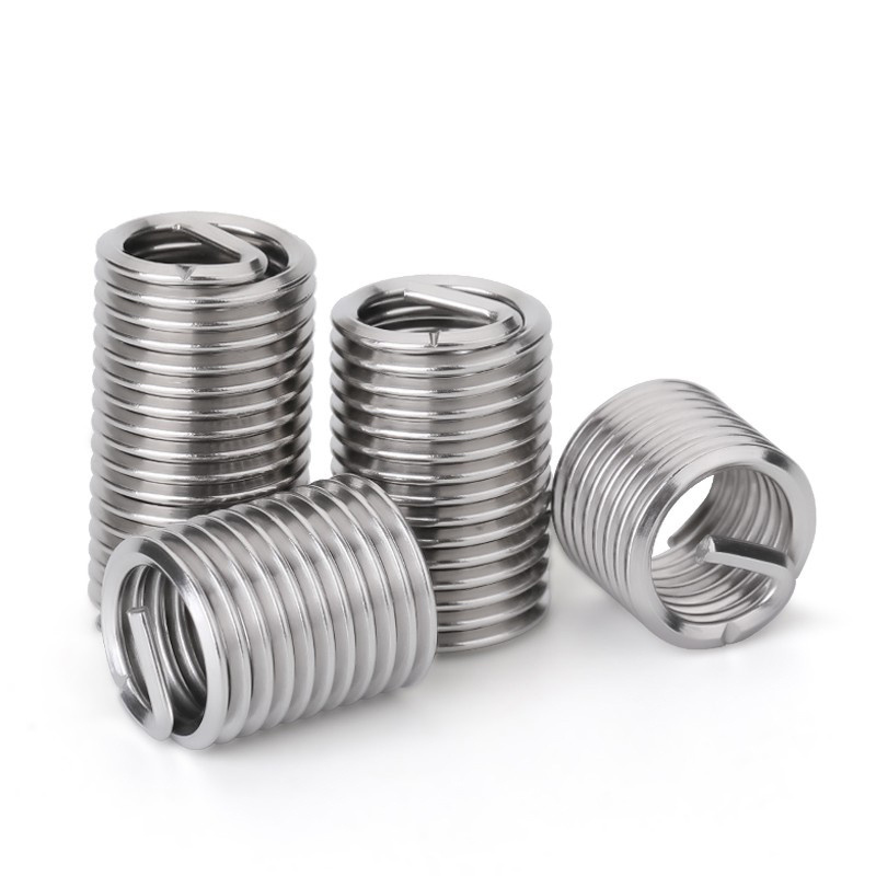 DIN8140 M5-M12 Helical Recoil Insert Stainless Steel Thread Repair tangless Wire Thread Insert