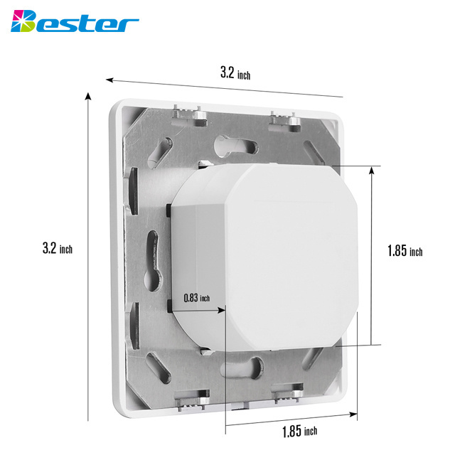 RZ022 On/ Off Energy Saving Adjustable Programmable EU Plug Timer Socket Digital Timer Switch