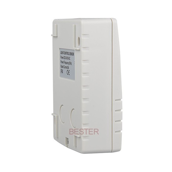 Outdoor waterproof IP65 180 Degree Detector time delay adjustable motion sensor switch