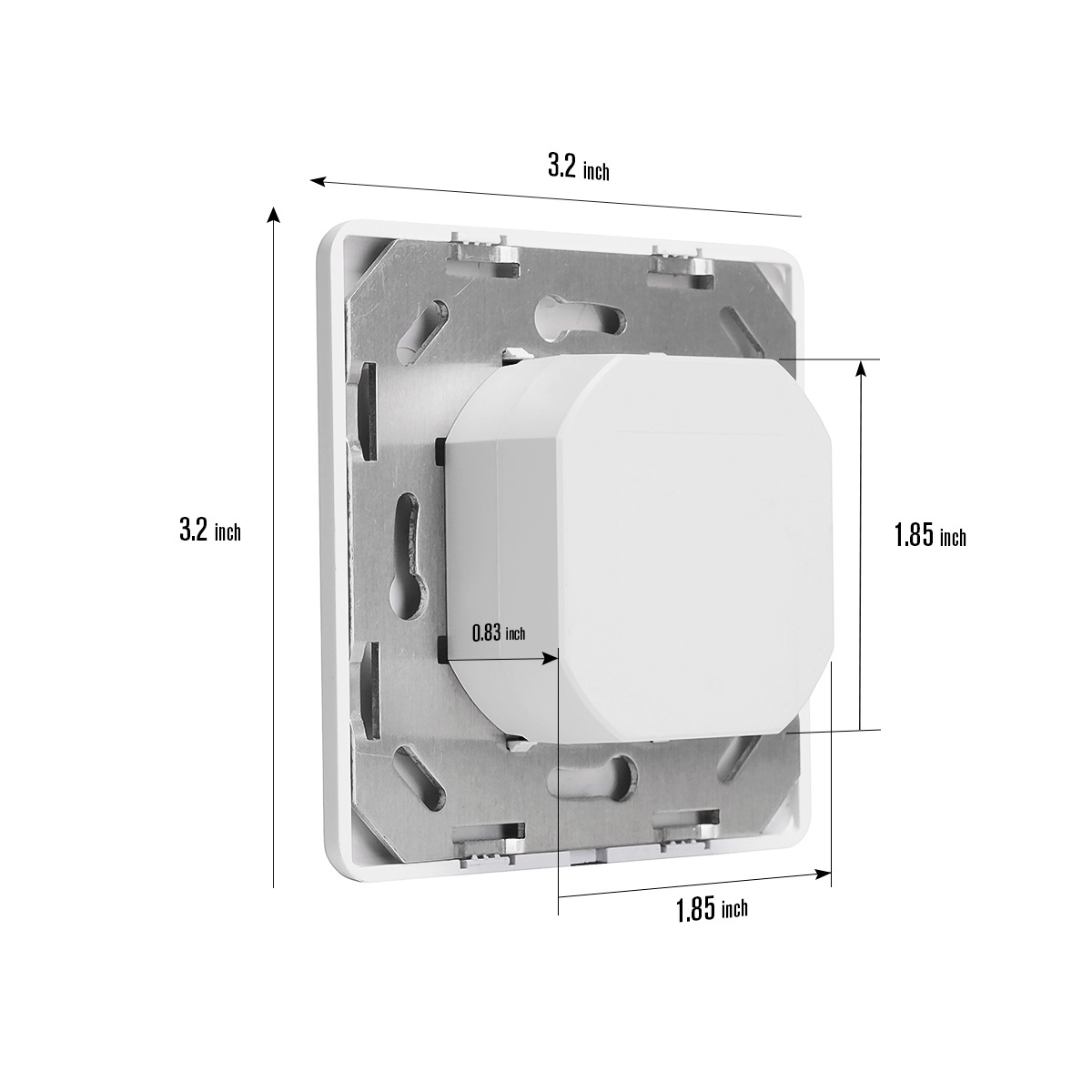 Single live wire occupancy pir motion sensor light switch