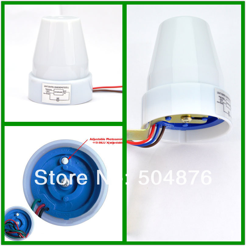 Waterproof Light sensor switch,Day night light sensor,outdoor LED lamp light sensor proximity switch