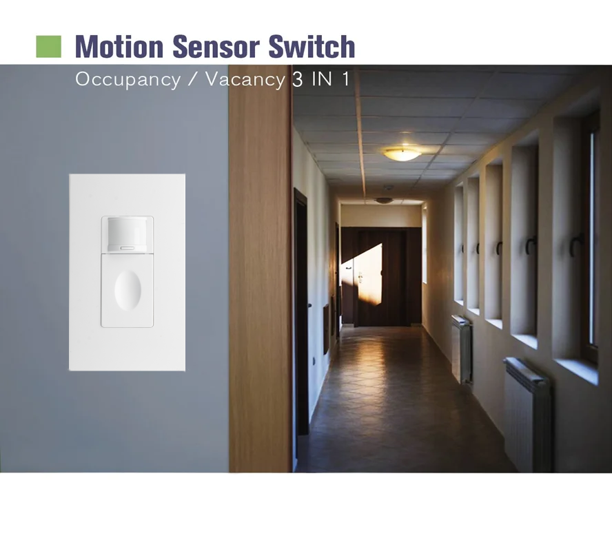 Occupancy PIR Movement Detector Motion Sensor Light Switch activated ...