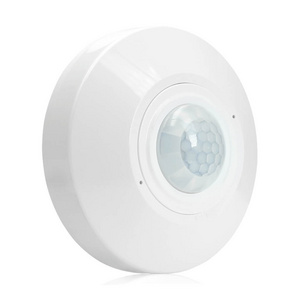 Factory delay time adjustable 360 angle detector PIR Surface Ceiling Mounted Motion Sensor Switch Fpr light control