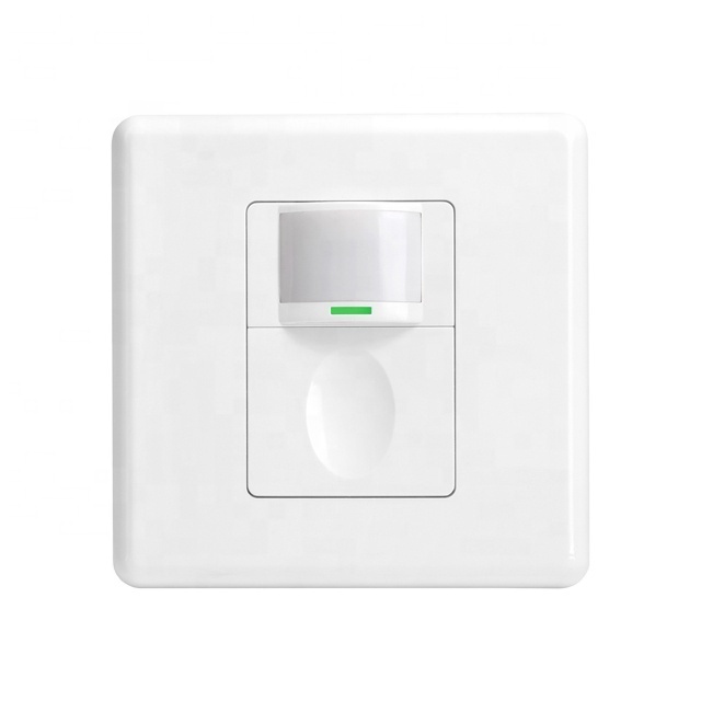 Hot Selling Single Line Presence Automatic UL Wall Motion Switch Light Switch Infrared Housing Vacuum Mini LED Motion Detector