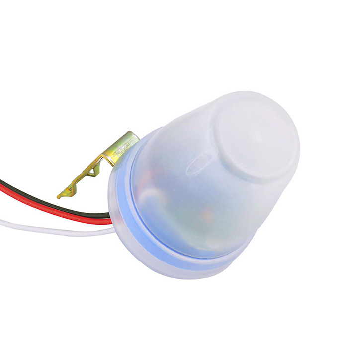 Photocell Light Sensor, Day Night Sensor Switch IP44 220V Waterproof Light Sensor Switch, Outdoor Max 55 HZ Lights Control