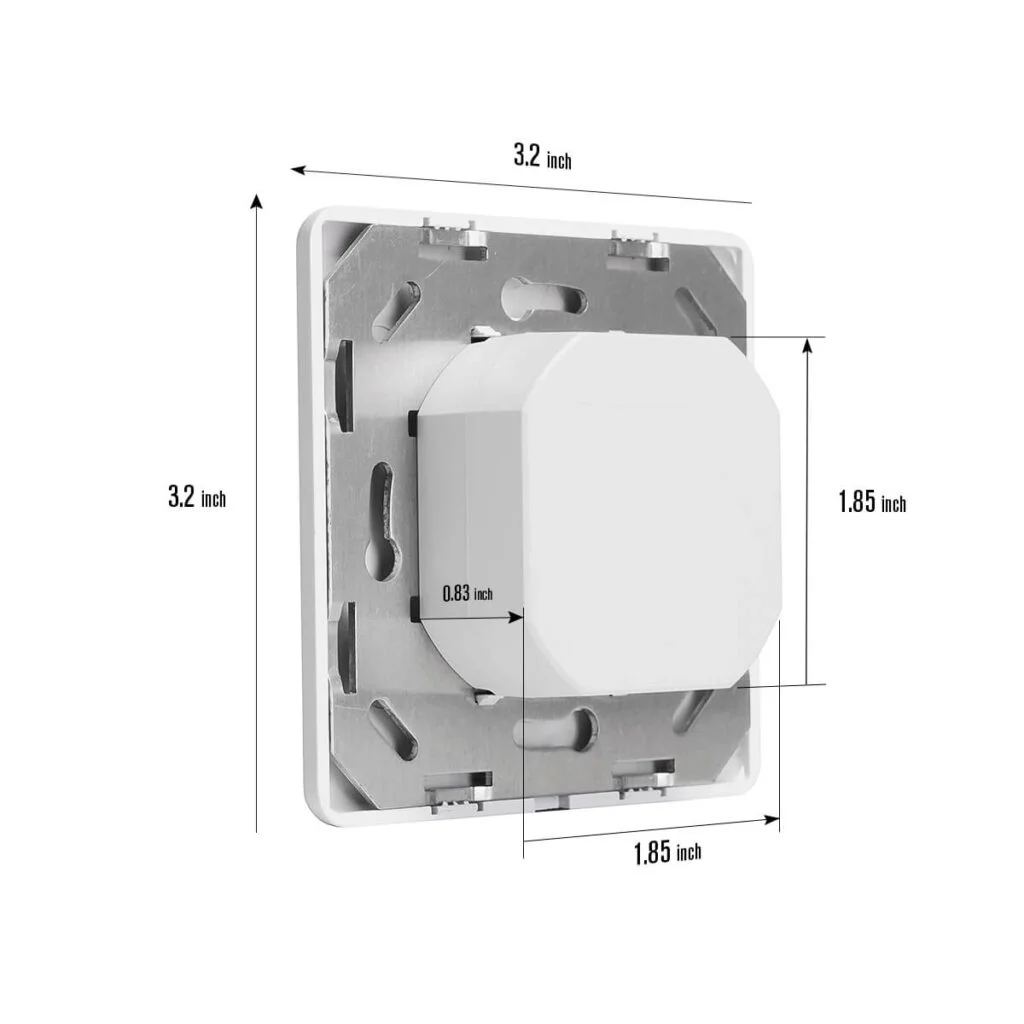 Hot Selling Single Line Presence Automatic UL Wall Motion Switch Light Switch Infrared Housing Vacuum Mini LED Motion Detector