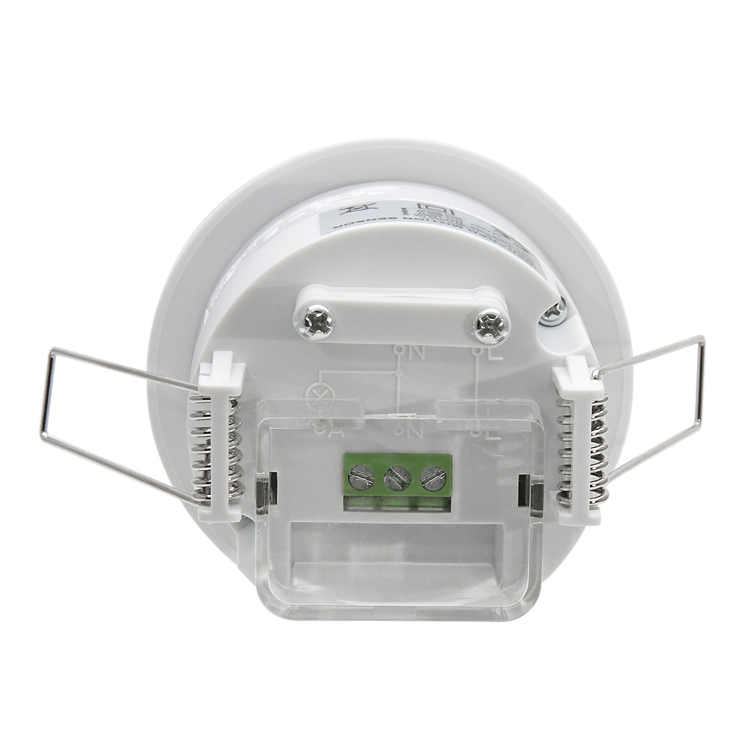 Factory delay time Adjustable PIR Embedded Ceiling Mounted infrared motion sensor For light control