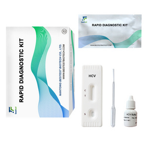 Hot cheap price HCV rapid test kits for hepatitis patients