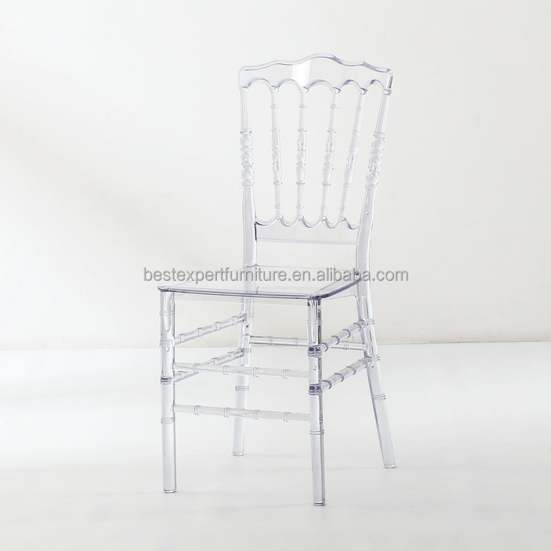 Cheap Price Strong Crown Crystal Tiffany Chair For Wedding and Events