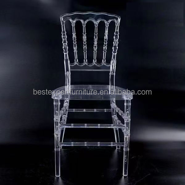 Luxury Acrylic Transparent Clear Indoor Outdoor Wholesale Banquet Chairs Stackable Wedding