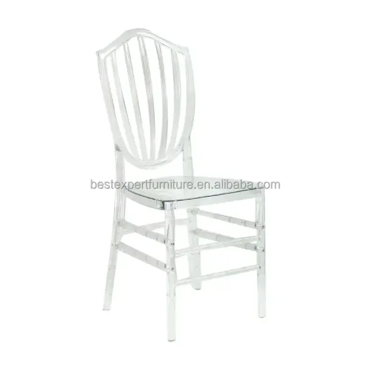 Cheap Price Strong Crown Crystal Tiffany Chair For Wedding and Events