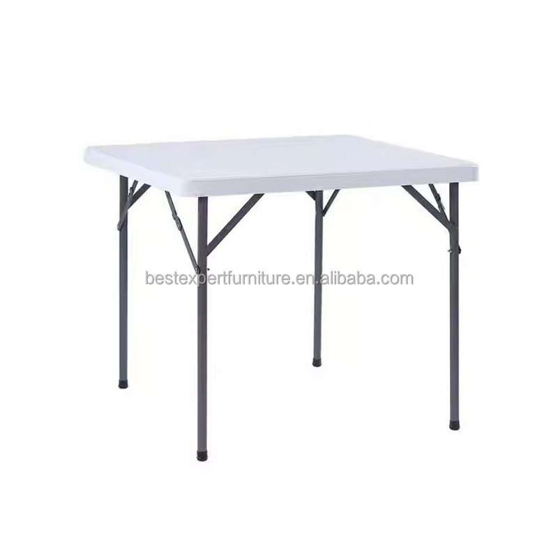 Picnic Table Panel High Top Bar HDPE Plastic for Sale Portable Camping Folding Round Outdoor 80cm Modern Bar Furniture