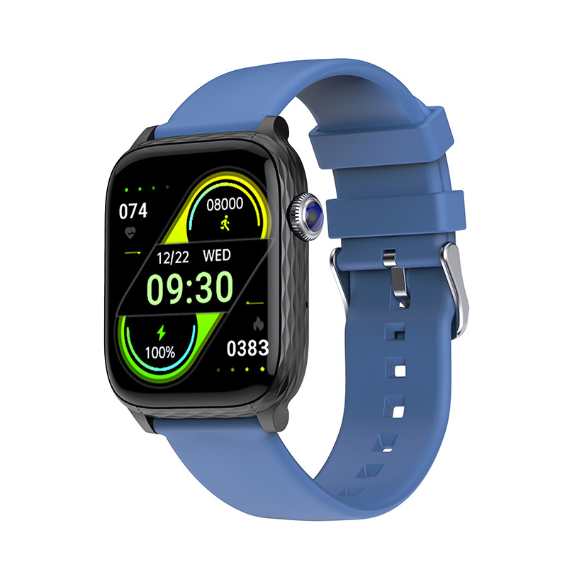 Touch Screen Smart Watch Compatible with iPhone and Android Features Text and Call Heart Rate Blood Oxygen Activity Tracking