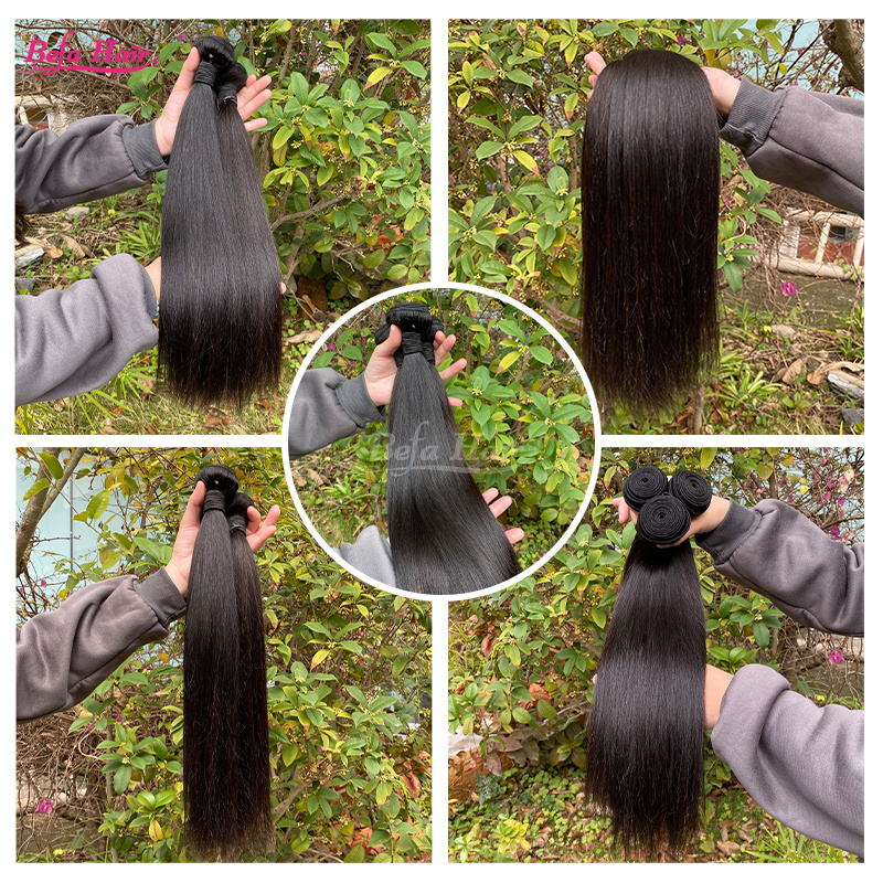 Free sample grade 10a virgin cuticle aligned silky straight hair,raw brazilian natural hair extension product for black women