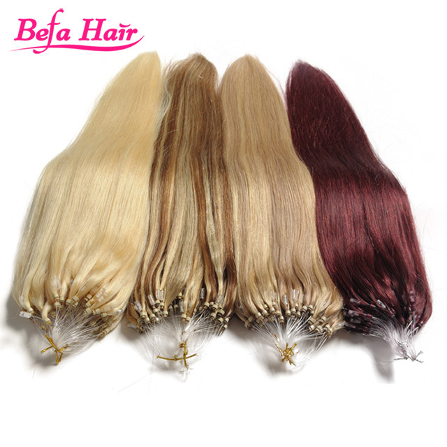 Befa Hair Beautiful Style Human Hair Brazilian Micro Ring Loop Hair Extensions