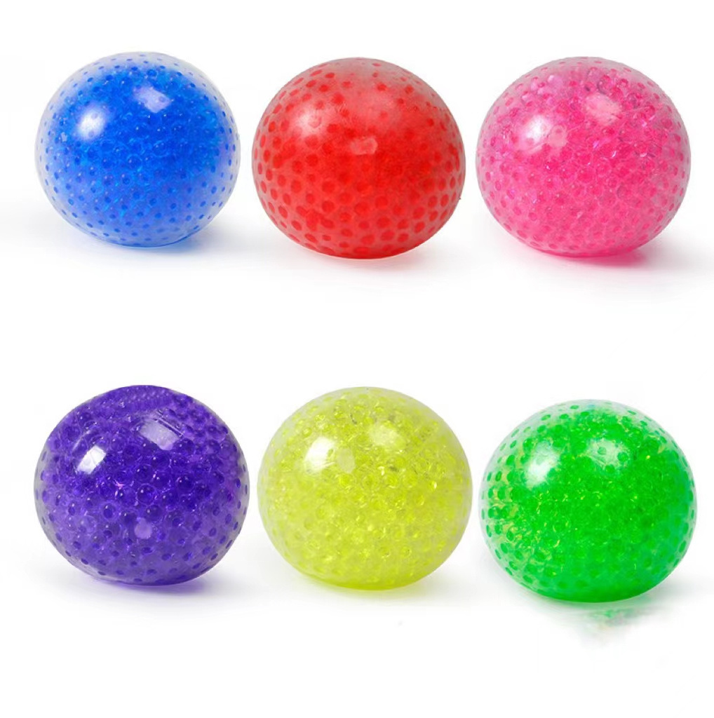 New Grape Ball Players Squeeze Colorful Beads Grape Ball Trick Decompression Toys High Quality Waterballs