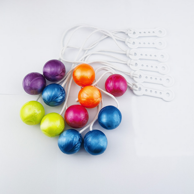 New LED Lighting Playground Ball pro-clackers ball Children Gifts Plastic Sound Noise Maker Clacker Toy Lato  Balls