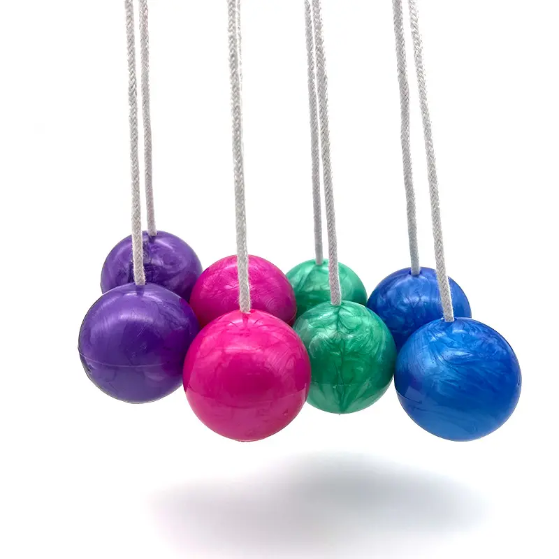 New LED Lighting Playground Ball pro-clackers ball Children Gifts Plastic Sound Noise Maker Clacker Toy Lato  Balls