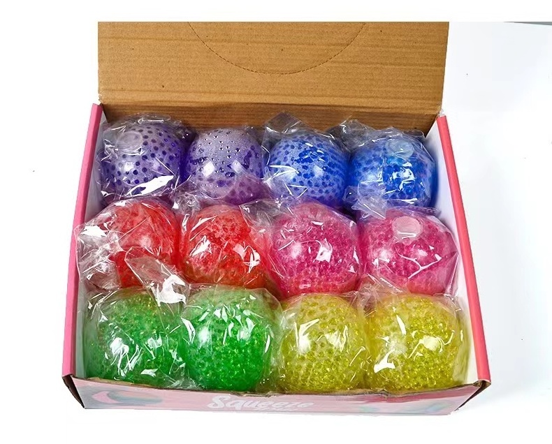 Colorful Beads Grape Ball Trick Decompression Toys New Grape Ball Players Squeeze High Quality Waterballs