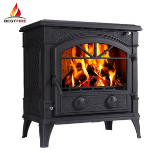 CE Approved 14kW Freestanding  (CL-F14)  Real Fire Wood Burning Stove Wood Stove