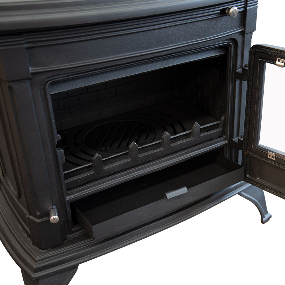 Brand New Product cast iron wood burning stove with wood stove for villa