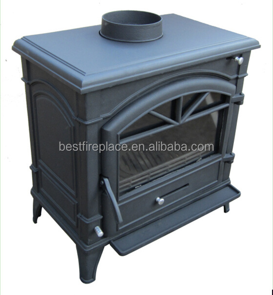 Multi Fuel Energy Saving Stoves Cubic Cast Iron Wood Stove Wood Burning Stove