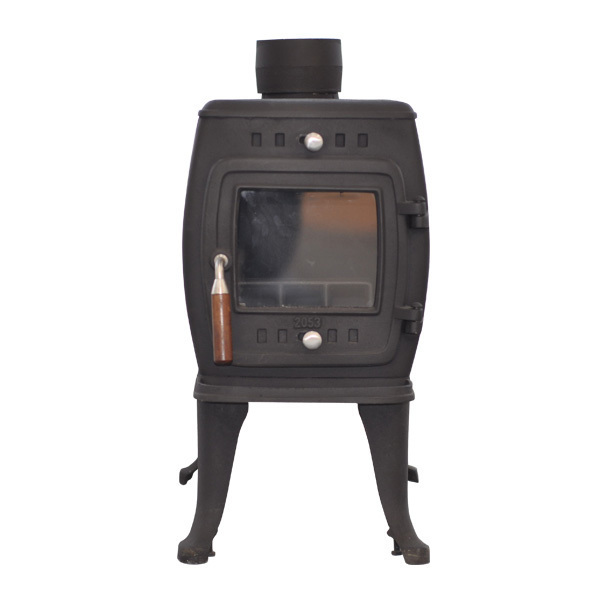 Cast iron wood burning stove cooking stove with double door