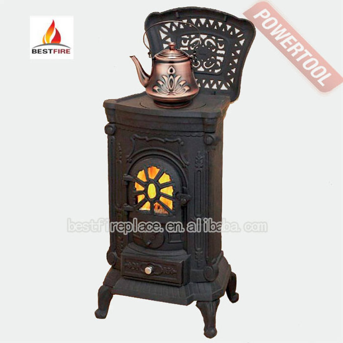 Western Antique Cast Iron Portable China Wood Stove