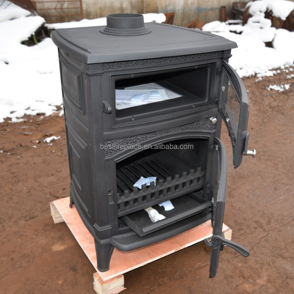 Smokeless wood burning stove factory wood stove for baking pizza wood fire oven