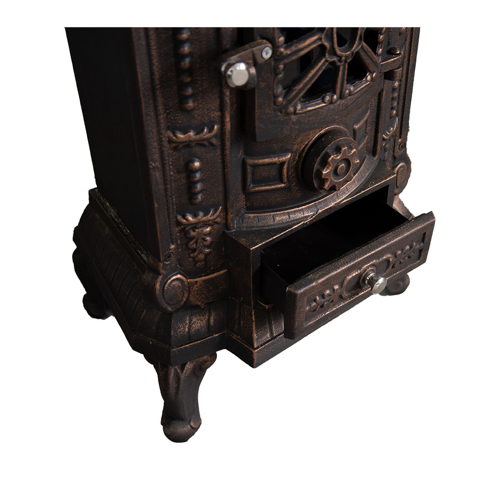 Warm Style free standing cast iron wood burning stovestove chimney