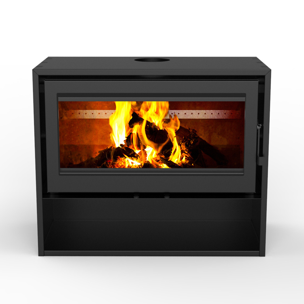 China Hot Products Wood Burning Stove Double Glass Multi Fuel Room Heater Small Stove Wood Burning Stove Fireplace